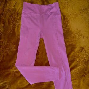 Nike One Dri-FIT Women’s Mid-Rise Leggings Pink Size Large Workout Yoga Pants